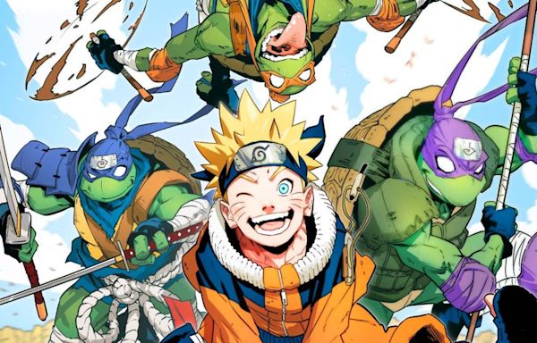 Naruto and TMNT are Crossing Over in a New Comic