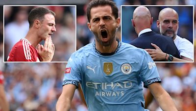 Man City 1 Man Utd 1 (7-6 pens): City win first silverware of season in shootout