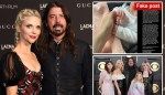 Dave Grohl slams viral Instagram photo claiming to be his love child after affair reveal