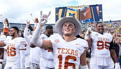 Andrew Mukuba names Michael Taaffe as the breakout player in the Texas secondary