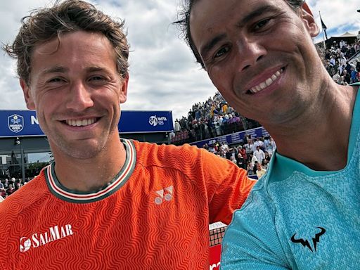 Nadal warms up for Olympics with doubles win in Bastad