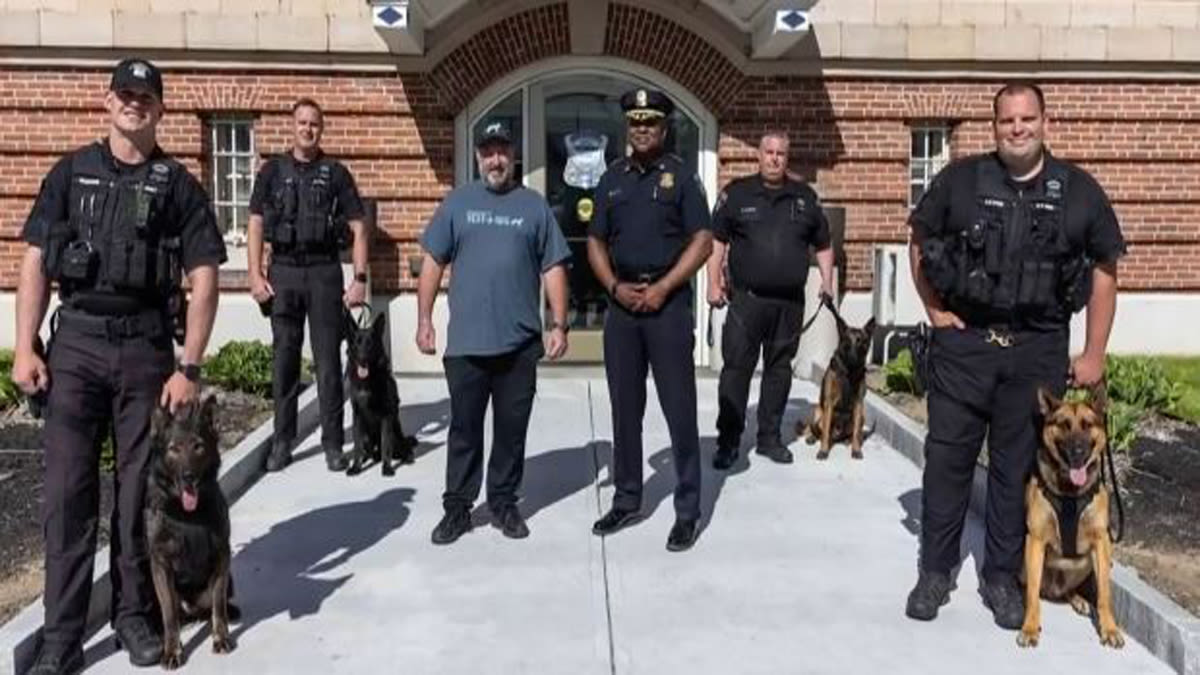 Group donates bulletproof vests to Framingham police K-9 unit - Boston News, Weather, Sports | WHDH 7News