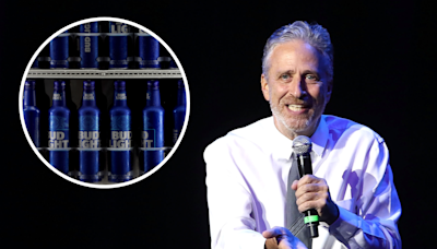 Jon Stewart mocks Bud Light for Dylan Mulvaney U-turn after boycott