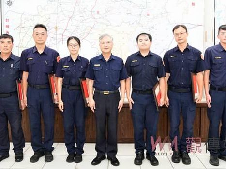 嘉義縣警察局表揚為民服務優良員警 提升警察優良形象