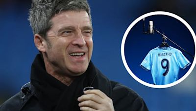 Manchester City presentó nuevas camisetas con la letra manuscrita de Noel Gallagher