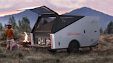 LG Just Unveiled a Sleek New Teardrop Trailer With a Hidden Wine Bar