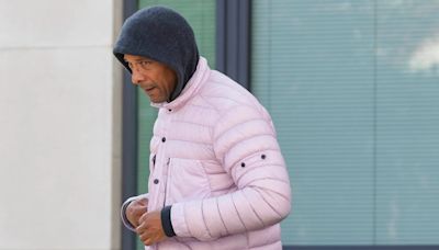 Jay Blades leaves court after controlling & coercive behaviour charge