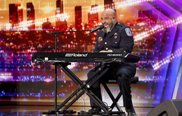 Richmond police officer Mervin Mayo wows judges on 'America's Got Talent'