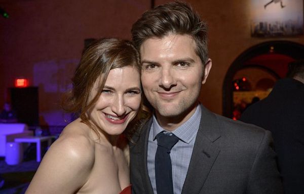 Adam Scott tells Kathryn Hahn he felt like 'such an a--hole' scolding her in their “Step Brothers” car scene