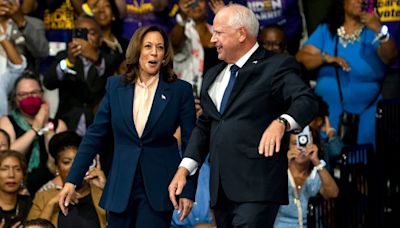 Watch Live: Harris, Walz speak at campaign rally in Arizona