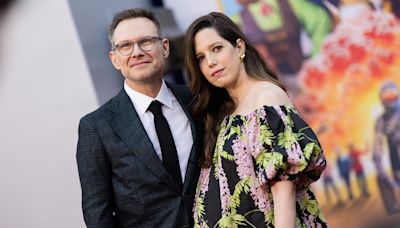 Christian Slater Reveals He Is Expecting Baby No. 2 With Wife Brittany Lopez at Red Carpet Premiere