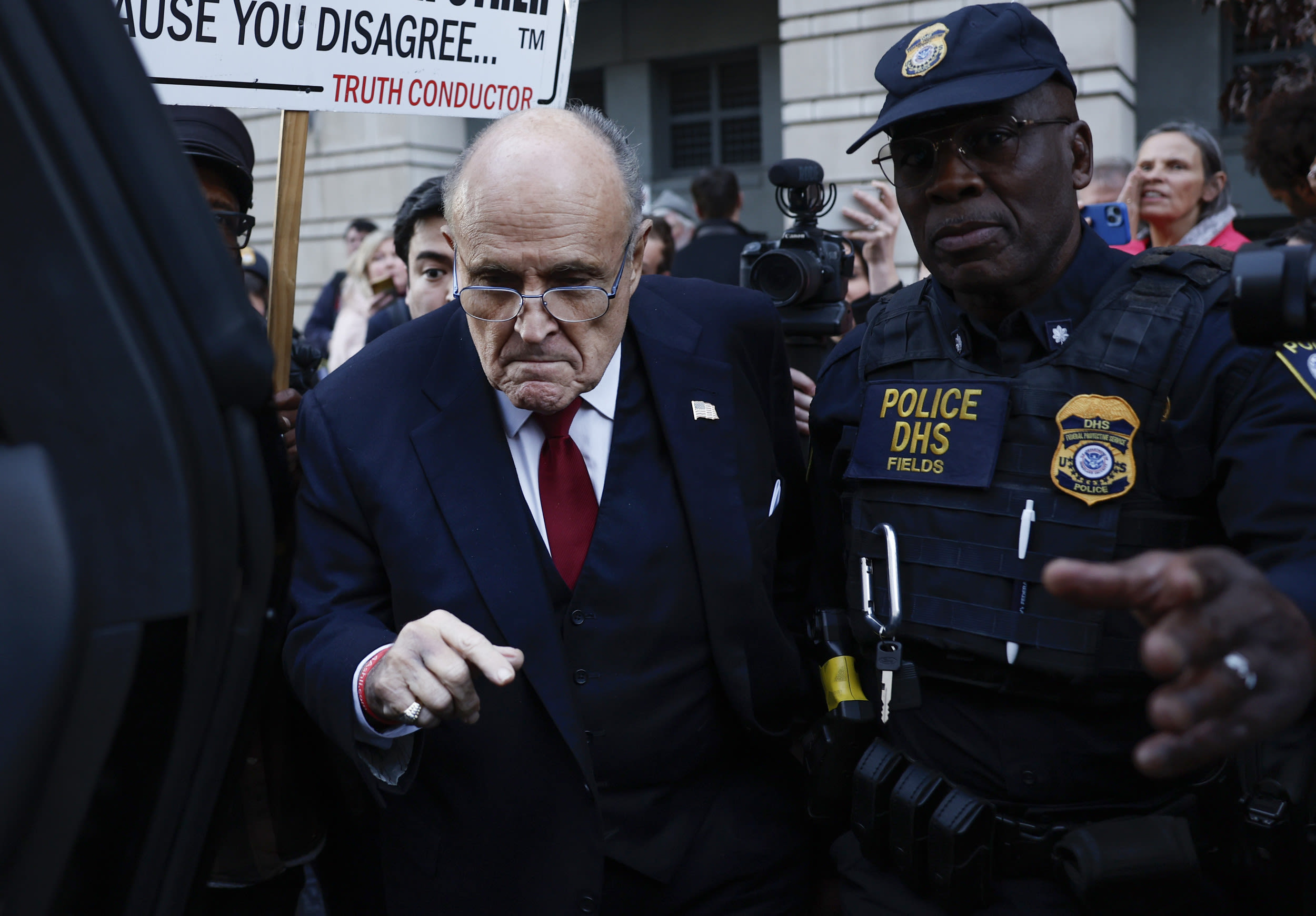 Rudy Giuliani faces 'unauthorized' payments deadline today