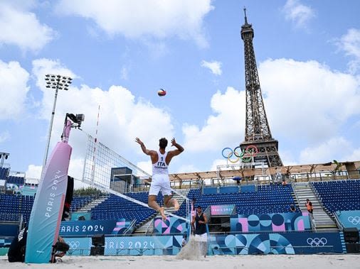 Beach volleyball at the Eiffel Tower? Paris chose its Olympic venues with an eye on history. - The Boston Globe