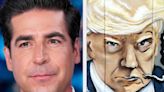 Jesse Watters' Fawning Over Trump Mug Shot Street Art Goes Seriously Sideways