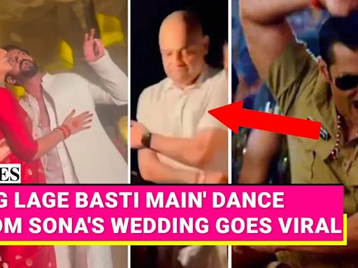 Mystery Man's 'Dabangg' Dance Moves Steal Spotlight at Sonakshi Sinha & Zaheer Iqbal's Wedding | Etimes - Times of India Videos