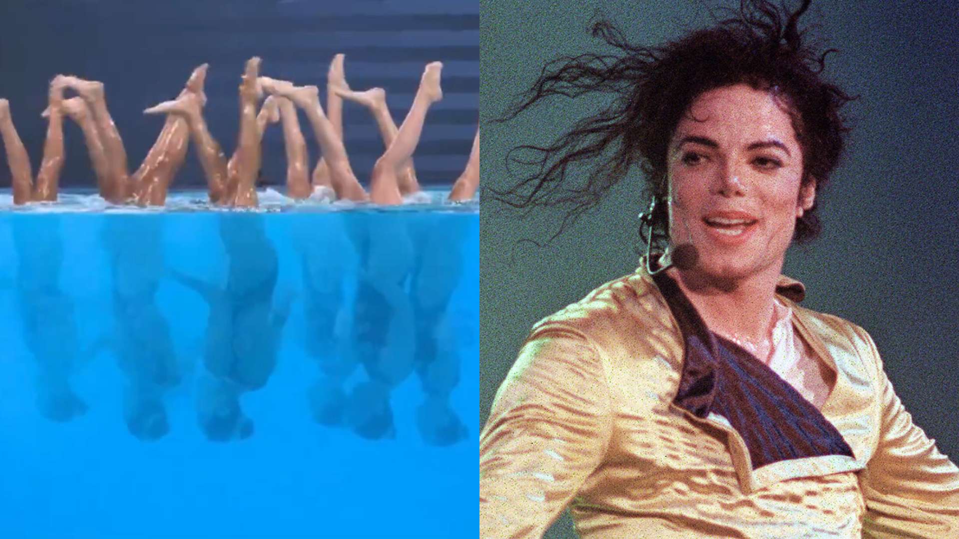 Watch Team USA Synchronized Swimmers Moonwalk Upside Down Under Water During Michael Jackson Routine