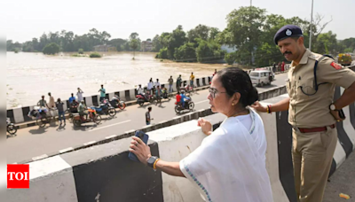 Bengal CM Mamata Banerjee blames DVC for flood situation, says repeated requests to Centre went unanswered | India News - Times of India