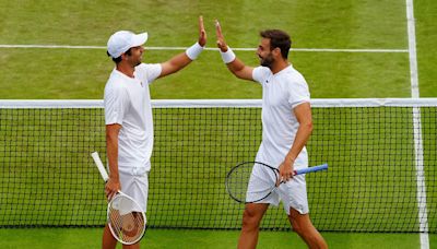 Horacio Zeballos, Andrés Molteni y Machi González, los doblistas argentinos se potencian en Wimbledon y jugarán los cuartos de final