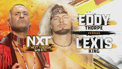 Lexis King vs. Eddy Thorpe, Ashante Adonis vs. Oro Mensah, More Set For 7/23 WWE NXT