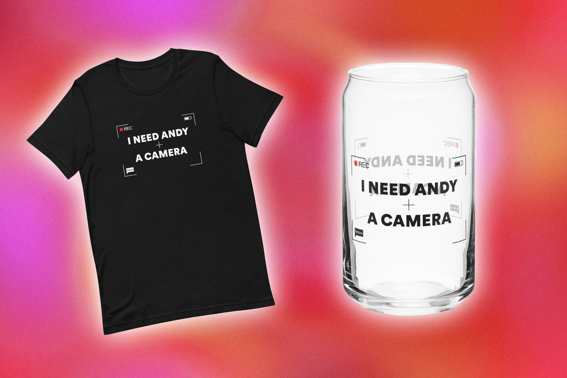 This New "I Need Andy and a Camera" Merch Is a Must-Have for Bravoholics | Bravo TV Official Site