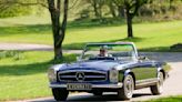 A classic, remixed: Driving an electric Mercedes SL Pagoda
