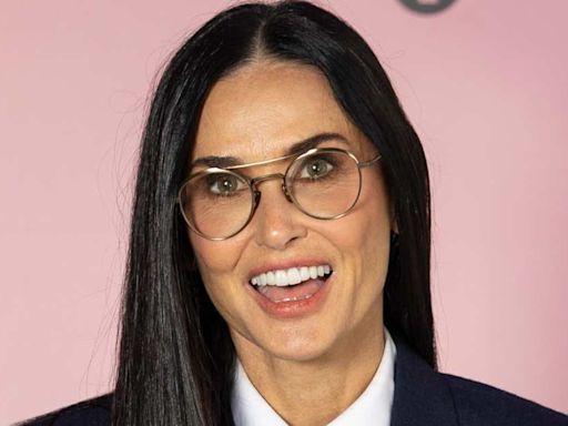 Demi Moore Sends a Direct Response to Fan's Comment About Her 'Weird Little Dog' Pilaf