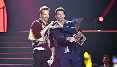 Hugh Jackman y Ryan Reynolds se divierten en la gira promocional de "Deadpool y Wolverine"