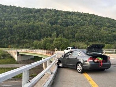 Virginia woman wanted for triple murder captured after crash on Interstate 86 near Bath