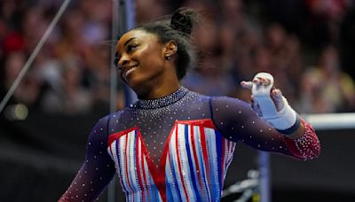 Simone Biles secures third trip to the Olympics after breezing to victory at U.S. trials