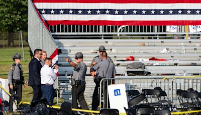 Dozens of Local Police Officers Were at Trump’s Rally. Very Few Were Watching a Critical Area.