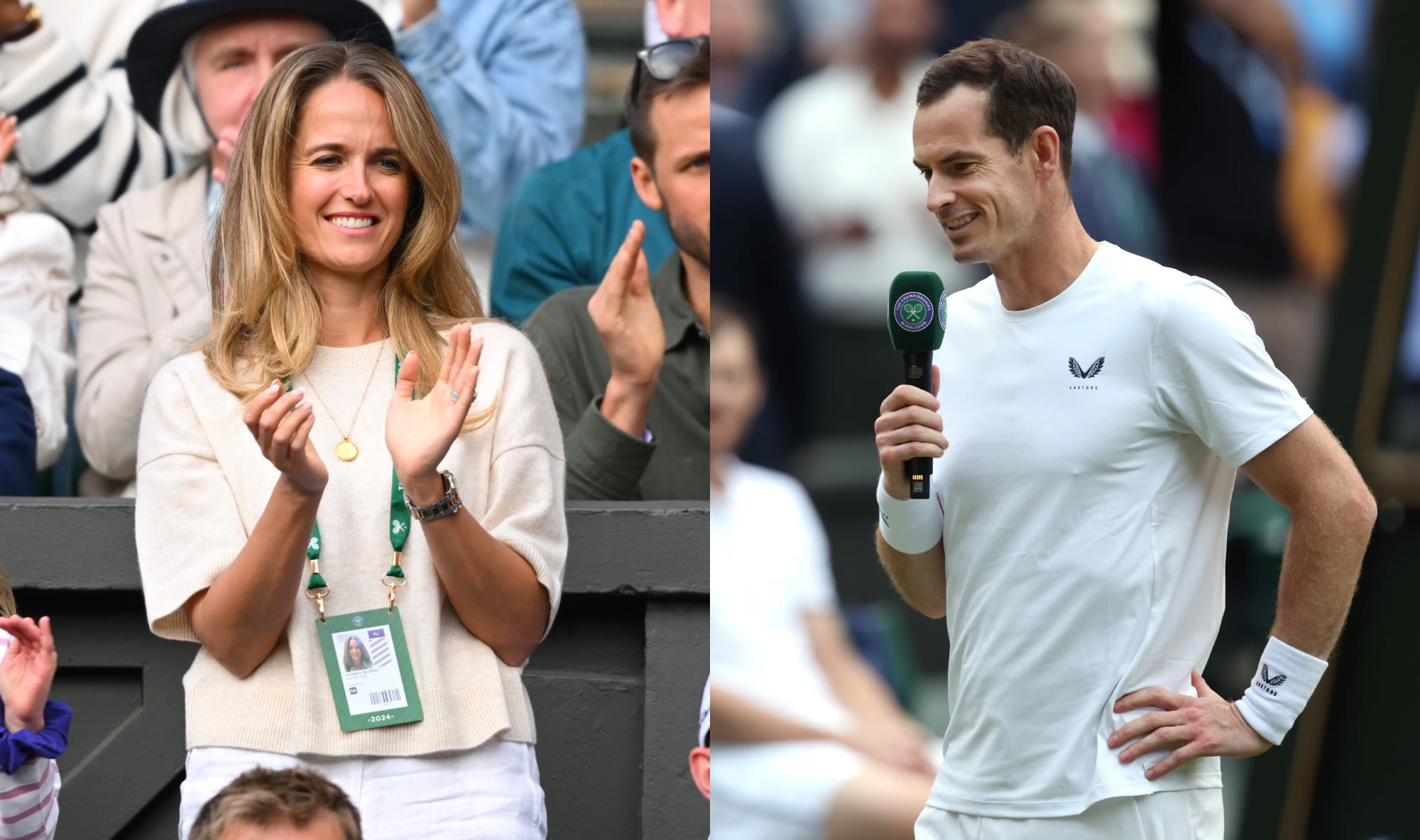 ...Wife Kim Sears Brings Quiet Luxury Fashion to His Tribute, Final Wimbledon 2024 Doubles Match Alongside Brother Jamie