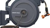 Giraffe Tools AW40 Retractable Hose Reel 5/8" x 90 ft Wall Mounted Garden Hose Reel Heavy Duty, Now 11% Off