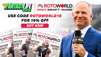 Get FantasyLife+ featuring the Rotoworld Draft Guide!