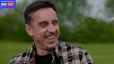 Gary Neville bursts out laughing after hearing Wayne Rooney's pre-match song