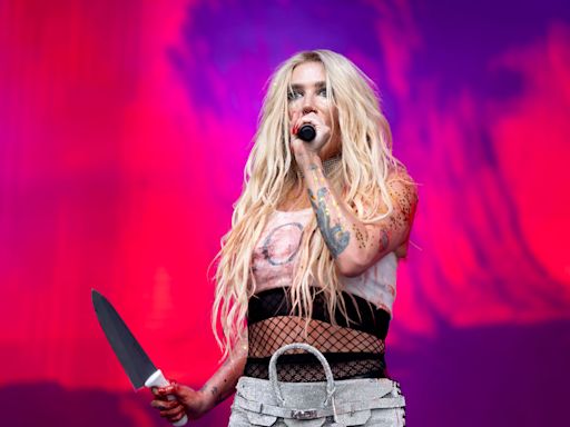 Kesha Says Prop Knife Was Switched With a Real One at Lollapalooza Without Her Knowing