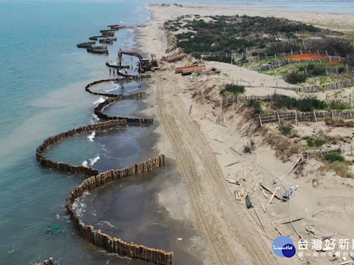 南市府與中央合作護灘 有效減緩海岸侵蝕問題