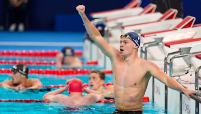 Here's how Léon Marchand, the Michael Phelps record-breaker, fared Sunday