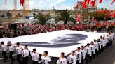 Turkey celebrates 100th anniversary of republic with fireworks and navy procession