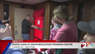 Inside look at Dayton weatherization training facility