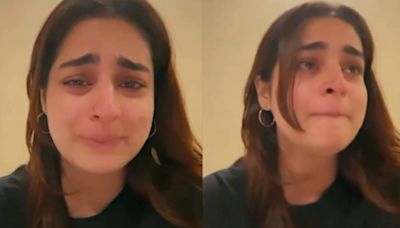 'It's Heartbreaking': Ayesha Khan Breaks Down In Tears As She Criticises Israeli Airstrike On Rafah (VIDEO)