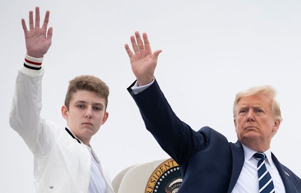Barron Trump Is Still Mulling Over His College Decision, According to His Father