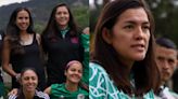 La Selección Mexicana Femenil y las motivadoras visitas de Bianca Sierra y María Espinoza