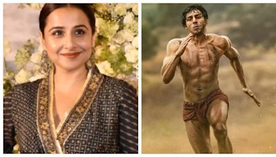Vidya Balan showers love on 'Bhool Bhulaiyaa 3' co-star Kartik Aaryan for 'Chandu Champion'; calls it ‘gripping and engaging’ - Times of India