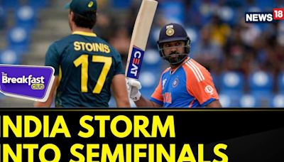 The Breakfast Club | IND vs AUS | India Storm Into Semifinal After Rohit Sharma Hunts Down Australia - News18