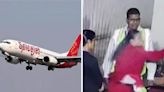 SpiceJet female staffer arrested for slapping CISF personnel at airport; airline accuses him of sexual harassment – Watch
