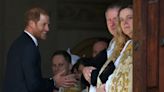 Prince Harry appears, alone, for UK Invictus Games service