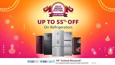 Amazon Great Indian Festival Sale 2024: Get up to 55% off on refrigerators from top brands like Samsung, LG and more