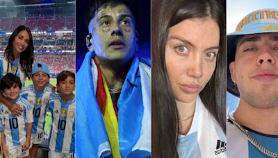 La reacción de los famosos tras la victoria de la Selección Argentina en la Copa América