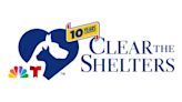 Clear the Shelters, NBCU Local Pet Adoption Campaign, Runs August 10-September 10