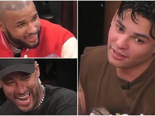 Ryan Garcia goes full Ryan Garcia during poker game with Neymar & Chris Eubank Jr